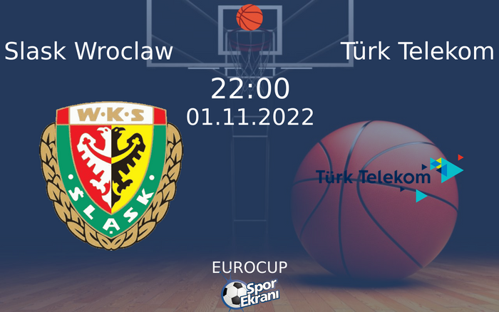 01 Kasım 2022 Slask Wroclaw vs Türk Telekom maçı Hangi Kanalda Saat Kaçta Yayınlanacak? 01 Kasım 2022 Slask Wroclaw vs Türk Telekom maçı Hangi Kanalda Saat Kaçta Yayınlanacak?