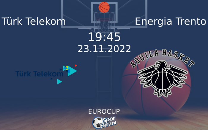 23 Kasım 2022 Türk Telekom vs Energia Trento maçı Hangi Kanalda Saat Kaçta Yayınlanacak? 23 Kasım 2022 Türk Telekom vs Energia Trento maçı Hangi Kanalda Saat Kaçta Yayınlanacak?