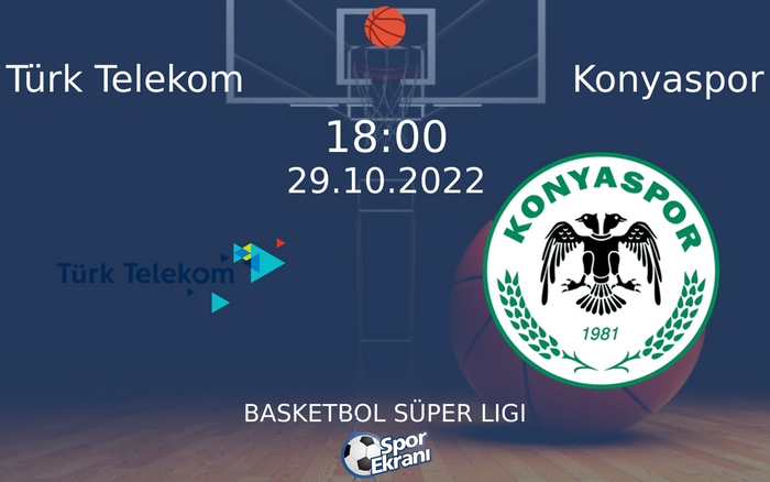 29 Ekim 2022 Türk Telekom vs Konyaspor maçı Hangi Kanalda Saat Kaçta Yayınlanacak? 29 Ekim 2022 Türk Telekom vs Konyaspor maçı Hangi Kanalda Saat Kaçta Yayınlanacak?