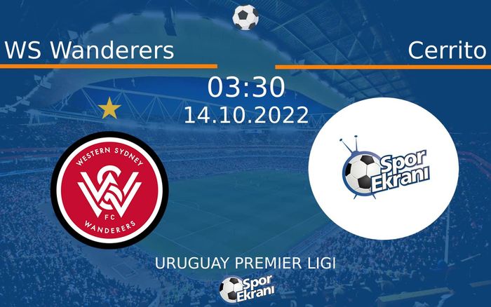 14 Ekim 2022 WS Wanderers vs Cerrito maçı Hangi Kanalda Saat Kaçta Yayınlanacak? 14 Ekim 2022 WS Wanderers vs Cerrito maçı Hangi Kanalda Saat Kaçta Yayınlanacak?