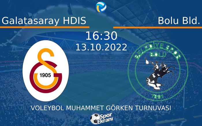 13 Ekim 2022 Galatasaray HDIS vs Bolu Bld. maçı Hangi Kanalda Saat Kaçta Yayınlanacak? 13 Ekim 2022 Galatasaray HDIS vs Bolu Bld. maçı Hangi Kanalda Saat Kaçta Yayınlanacak?