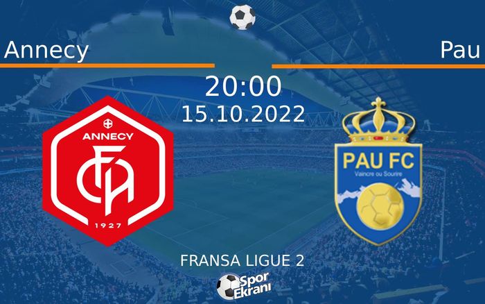 15 Ekim 2022 Annecy vs Pau maçı Hangi Kanalda Saat Kaçta Yayınlanacak? 15 Ekim 2022 Annecy vs Pau maçı Hangi Kanalda Saat Kaçta Yayınlanacak?