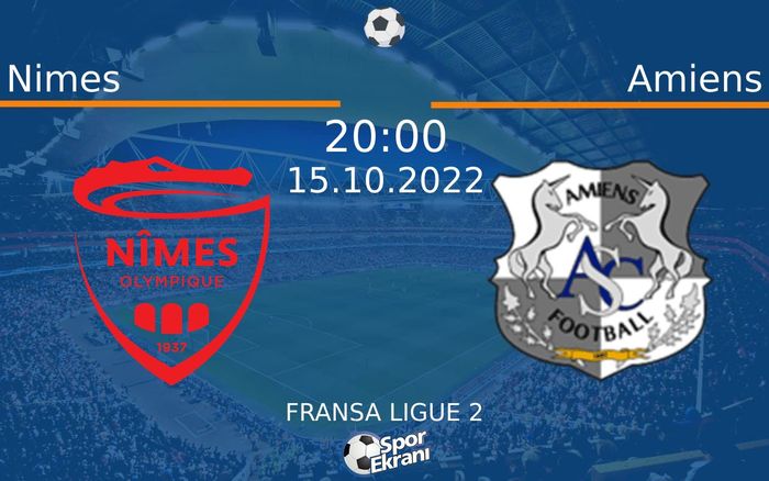 15 Ekim 2022 Nimes vs Amiens maçı Hangi Kanalda Saat Kaçta Yayınlanacak? 15 Ekim 2022 Nimes vs Amiens maçı Hangi Kanalda Saat Kaçta Yayınlanacak?