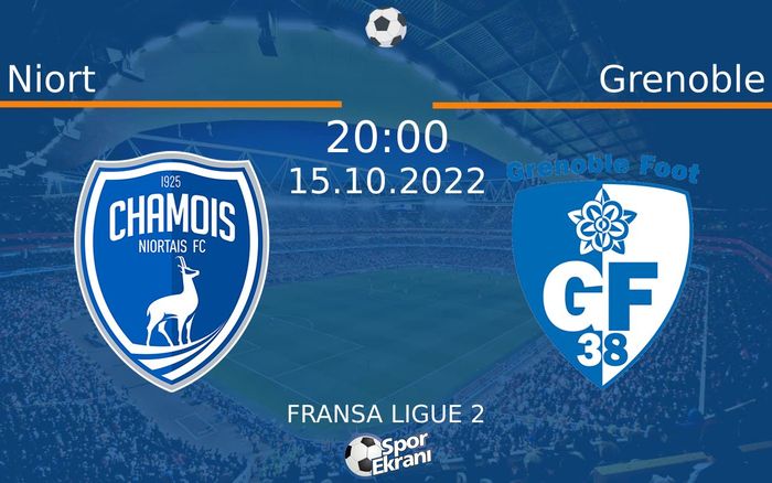 15 Ekim 2022 Niort vs Grenoble maçı Hangi Kanalda Saat Kaçta Yayınlanacak? 15 Ekim 2022 Niort vs Grenoble maçı Hangi Kanalda Saat Kaçta Yayınlanacak?