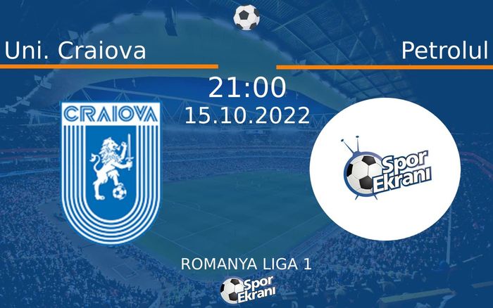 15 Ekim 2022 Uni. Craiova vs Petrolul maçı Hangi Kanalda Saat Kaçta Yayınlanacak? 15 Ekim 2022 Uni. Craiova vs Petrolul maçı Hangi Kanalda Saat Kaçta Yayınlanacak?