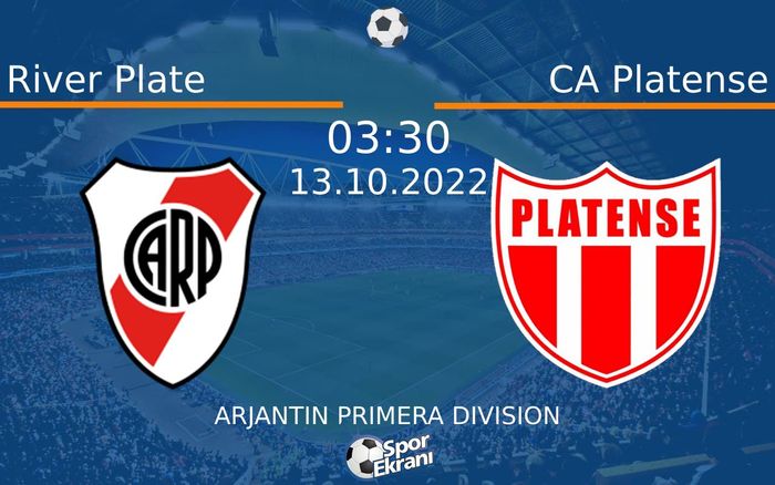13 Ekim 2022 River Plate vs CA Platense maçı Hangi Kanalda Saat Kaçta Yayınlanacak? 13 Ekim 2022 River Plate vs CA Platense maçı Hangi Kanalda Saat Kaçta Yayınlanacak?