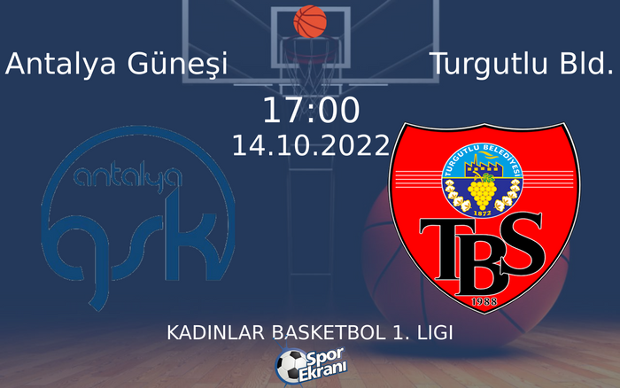 14 Ekim 2022 Antalya Güneşi vs Turgutlu Bld. maçı Hangi Kanalda Saat Kaçta Yayınlanacak? 14 Ekim 2022 Antalya Güneşi vs Turgutlu Bld. maçı Hangi Kanalda Saat Kaçta Yayınlanacak?