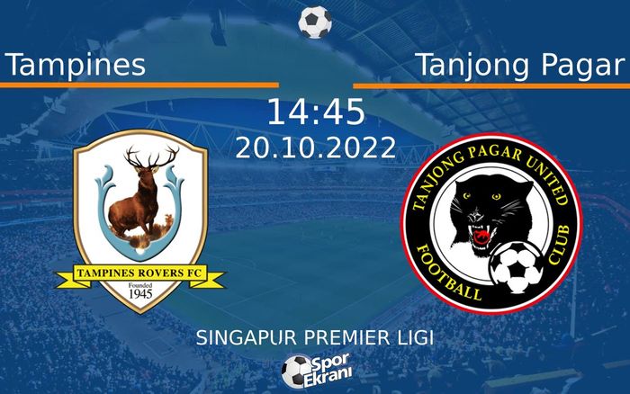 20 Ekim 2022 Tampines vs Tanjong Pagar maçı Hangi Kanalda Saat Kaçta Yayınlanacak? 20 Ekim 2022 Tampines vs Tanjong Pagar maçı Hangi Kanalda Saat Kaçta Yayınlanacak?