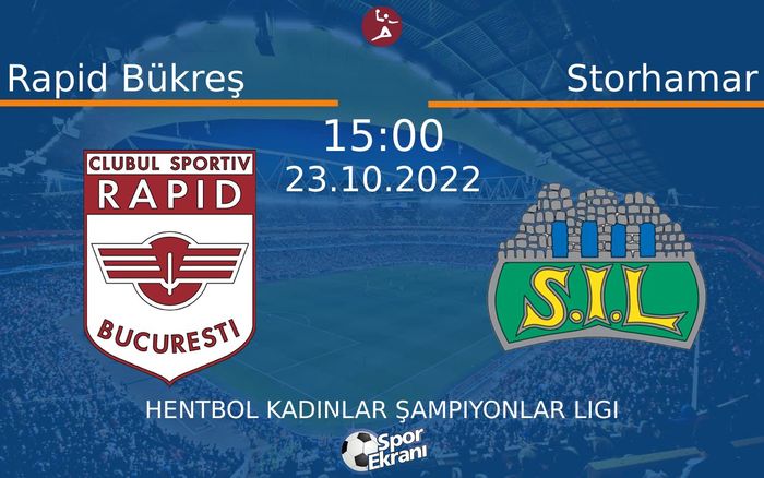 23 Ekim 2022 Rapid Bükreş vs Storhamar maçı Hangi Kanalda Saat Kaçta Yayınlanacak? 23 Ekim 2022 Rapid Bükreş vs Storhamar maçı Hangi Kanalda Saat Kaçta Yayınlanacak?