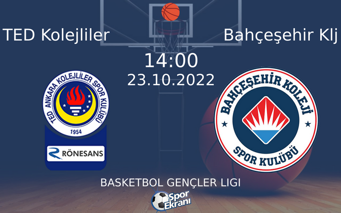 23 Ekim 2022 TED Kolejliler vs Bahçeşehir Klj maçı Hangi Kanalda Saat Kaçta Yayınlanacak? 23 Ekim 2022 TED Kolejliler vs Bahçeşehir Klj maçı Hangi Kanalda Saat Kaçta Yayınlanacak?