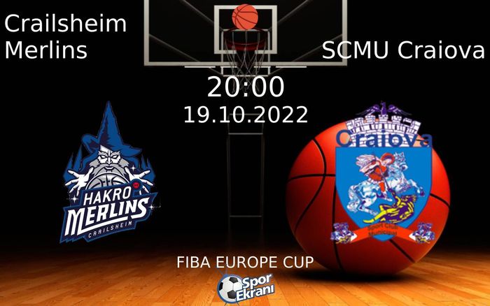 19 Ekim 2022 Crailsheim Merlins vs SCMU Craiova maçı Hangi Kanalda Saat Kaçta Yayınlanacak? 19 Ekim 2022 Crailsheim Merlins vs SCMU Craiova maçı Hangi Kanalda Saat Kaçta Yayınlanacak?