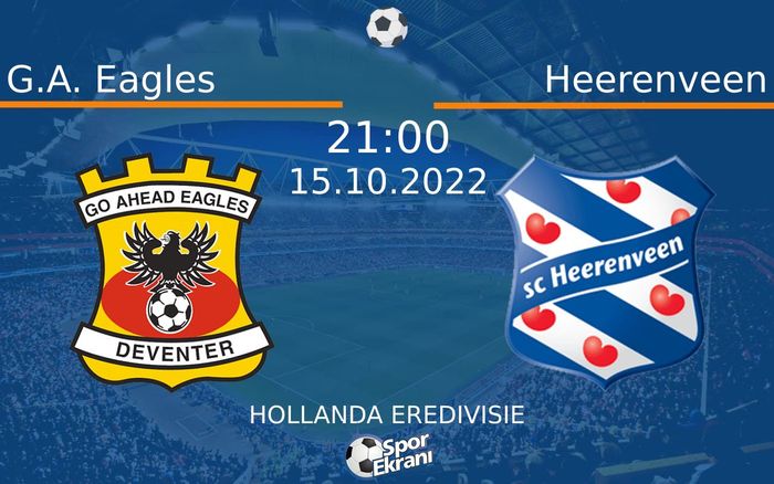 15 Ekim 2022 G.A. Eagles vs Heerenveen maçı Hangi Kanalda Saat Kaçta Yayınlanacak? 15 Ekim 2022 G.A. Eagles vs Heerenveen maçı Hangi Kanalda Saat Kaçta Yayınlanacak?