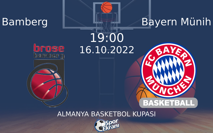 16 Ekim 2022 Bamberg vs Bayern Münih maçı Hangi Kanalda Saat Kaçta Yayınlanacak? 16 Ekim 2022 Bamberg vs Bayern Münih maçı Hangi Kanalda Saat Kaçta Yayınlanacak?