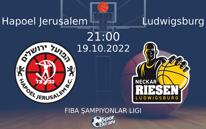 19 Ekim 2022 Hapoel Jerusalem vs Ludwigsburg maçı Hangi Kanalda Saat Kaçta Yayınlanacak? 19 Ekim 2022 Hapoel Jerusalem vs Ludwigsburg maçı Hangi Kanalda Saat Kaçta Yayınlanacak?