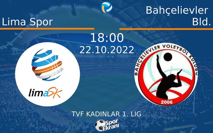 22 Ekim 2022 Lima Spor vs Bahçelievler Bld. maçı Hangi Kanalda Saat Kaçta Yayınlanacak? 22 Ekim 2022 Lima Spor vs Bahçelievler Bld. maçı Hangi Kanalda Saat Kaçta Yayınlanacak?