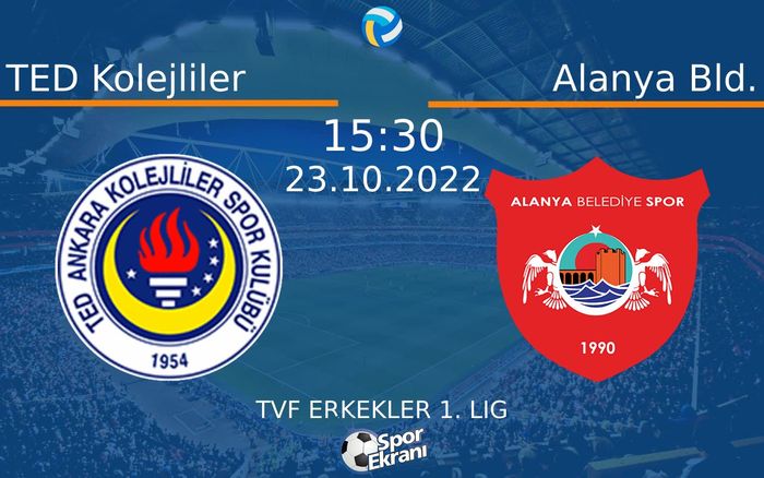 23 Ekim 2022 TED Kolejliler vs Alanya Bld. maçı Hangi Kanalda Saat Kaçta Yayınlanacak? 23 Ekim 2022 TED Kolejliler vs Alanya Bld. maçı Hangi Kanalda Saat Kaçta Yayınlanacak?