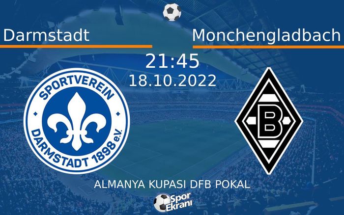 18 Ekim 2022 Darmstadt vs Monchengladbach maçı Hangi Kanalda Saat Kaçta Yayınlanacak? 18 Ekim 2022 Darmstadt vs Monchengladbach maçı Hangi Kanalda Saat Kaçta Yayınlanacak?