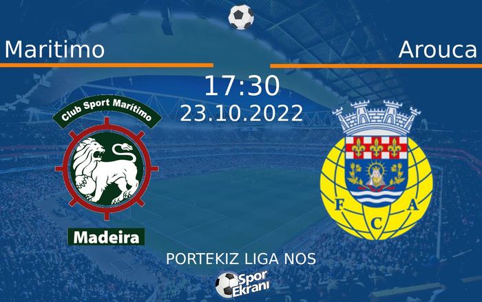 23 Ekim 2022 Maritimo vs Arouca maçı Hangi Kanalda Saat Kaçta Yayınlanacak? 23 Ekim 2022 Maritimo vs Arouca maçı Hangi Kanalda Saat Kaçta Yayınlanacak?