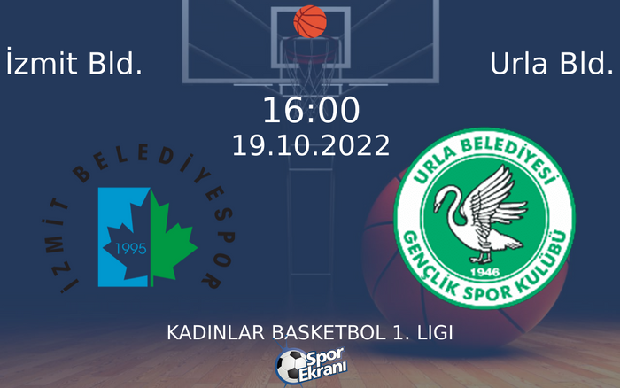 19 Ekim 2022 İzmit Bld. vs Urla Bld. maçı Hangi Kanalda Saat Kaçta Yayınlanacak? 19 Ekim 2022 İzmit Bld. vs Urla Bld. maçı Hangi Kanalda Saat Kaçta Yayınlanacak?