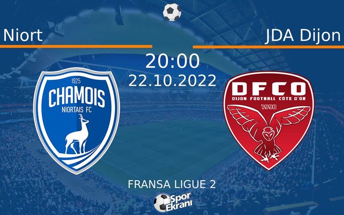 22 Ekim 2022 Niort vs JDA Dijon maçı Hangi Kanalda Saat Kaçta Yayınlanacak? 22 Ekim 2022 Niort vs JDA Dijon maçı Hangi Kanalda Saat Kaçta Yayınlanacak?