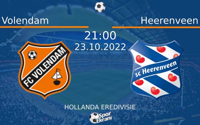 23 Ekim 2022 Volendam vs Heerenveen maçı Hangi Kanalda Saat Kaçta Yayınlanacak? 23 Ekim 2022 Volendam vs Heerenveen maçı Hangi Kanalda Saat Kaçta Yayınlanacak?