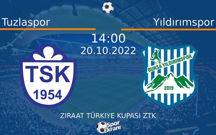20 Ekim 2022 Tuzlaspor vs Yıldırımspor maçı Hangi Kanalda Saat Kaçta Yayınlanacak? 20 Ekim 2022 Tuzlaspor vs Yıldırımspor maçı Hangi Kanalda Saat Kaçta Yayınlanacak?