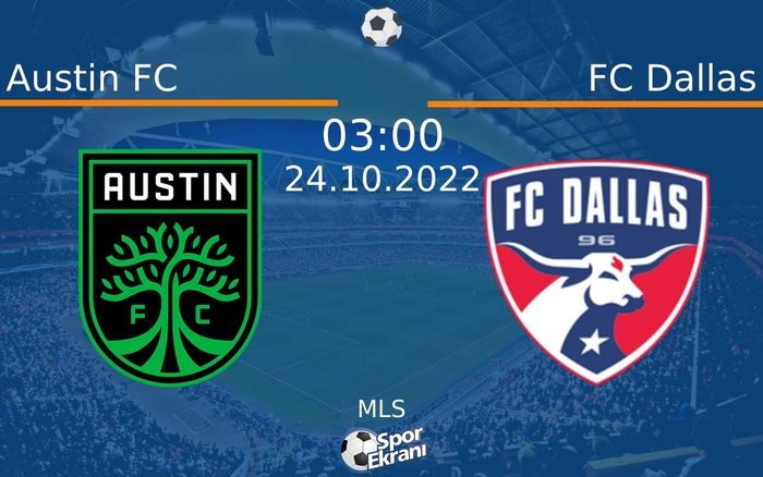 24 Ekim 2022 Austin FC vs FC Dallas maçı Hangi Kanalda Saat Kaçta Yayınlanacak? 24 Ekim 2022 Austin FC vs FC Dallas maçı Hangi Kanalda Saat Kaçta Yayınlanacak?