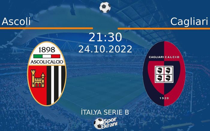 24 Ekim 2022 Ascoli vs Cagliari maçı Hangi Kanalda Saat Kaçta Yayınlanacak? 24 Ekim 2022 Ascoli vs Cagliari maçı Hangi Kanalda Saat Kaçta Yayınlanacak?