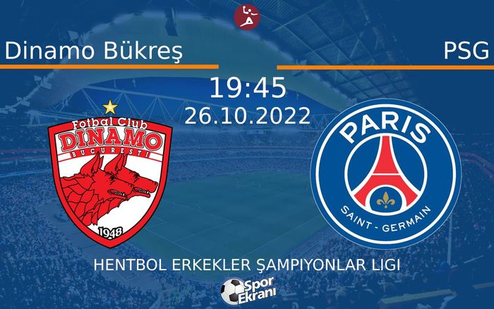 26 Ekim 2022 Dinamo Bükreş vs PSG maçı Hangi Kanalda Saat Kaçta Yayınlanacak? 26 Ekim 2022 Dinamo Bükreş vs PSG maçı Hangi Kanalda Saat Kaçta Yayınlanacak?