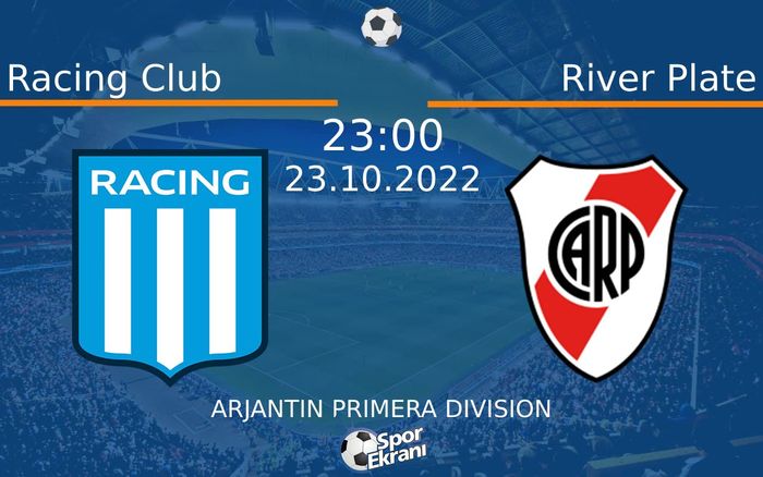 23 Ekim 2022 Racing Club vs River Plate maçı Hangi Kanalda Saat Kaçta Yayınlanacak? 23 Ekim 2022 Racing Club vs River Plate maçı Hangi Kanalda Saat Kaçta Yayınlanacak?