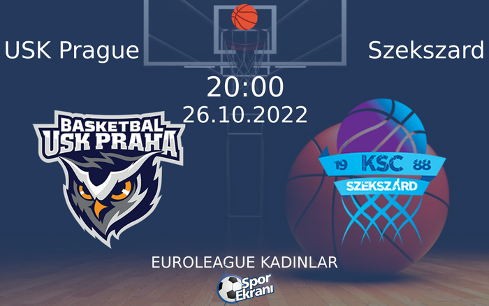 26 Ekim 2022 USK Prague vs Szekszard maçı Hangi Kanalda Saat Kaçta Yayınlanacak? 26 Ekim 2022 USK Prague vs Szekszard maçı Hangi Kanalda Saat Kaçta Yayınlanacak?