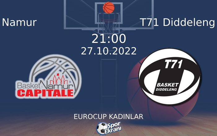 27 Ekim 2022 Namur vs T71 Diddeleng maçı Hangi Kanalda Saat Kaçta Yayınlanacak? 27 Ekim 2022 Namur vs T71 Diddeleng maçı Hangi Kanalda Saat Kaçta Yayınlanacak?