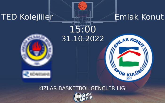 31 Ekim 2022 TED Kolejliler vs Emlak Konut maçı Hangi Kanalda Saat Kaçta Yayınlanacak? 31 Ekim 2022 TED Kolejliler vs Emlak Konut maçı Hangi Kanalda Saat Kaçta Yayınlanacak?