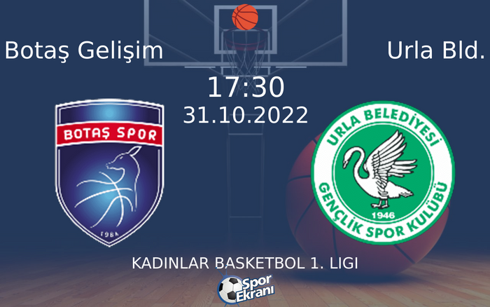 31 Ekim 2022 Botaş Gelişim vs Urla Bld. maçı Hangi Kanalda Saat Kaçta Yayınlanacak? 31 Ekim 2022 Botaş Gelişim vs Urla Bld. maçı Hangi Kanalda Saat Kaçta Yayınlanacak?