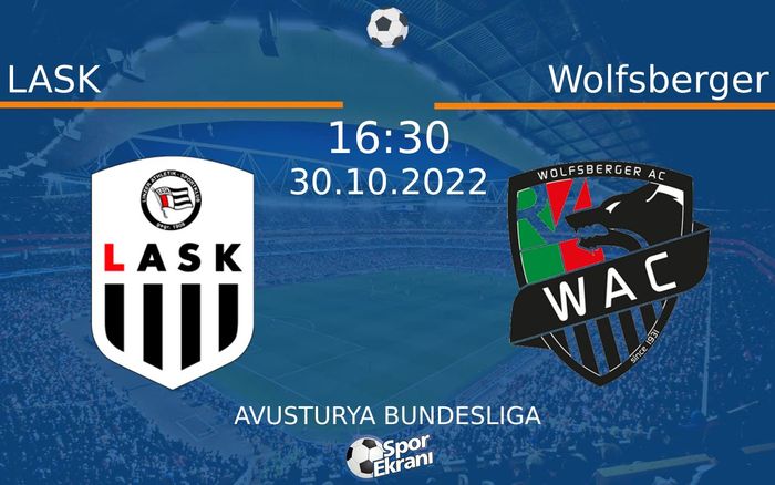 30 Ekim 2022 LASK vs Wolfsberger maçı Hangi Kanalda Saat Kaçta Yayınlanacak? 30 Ekim 2022 LASK vs Wolfsberger maçı Hangi Kanalda Saat Kaçta Yayınlanacak?