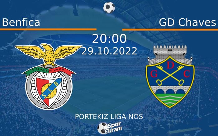 29 Ekim 2022 Benfica vs GD Chaves maçı Hangi Kanalda Saat Kaçta Yayınlanacak? 29 Ekim 2022 Benfica vs GD Chaves maçı Hangi Kanalda Saat Kaçta Yayınlanacak?