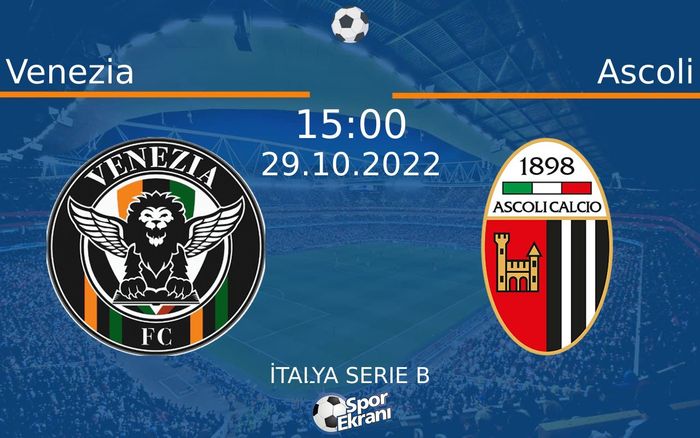 29 Ekim 2022 Venezia vs Ascoli maçı Hangi Kanalda Saat Kaçta Yayınlanacak? 29 Ekim 2022 Venezia vs Ascoli maçı Hangi Kanalda Saat Kaçta Yayınlanacak?