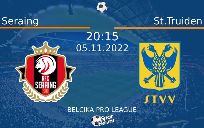 05 Kasım 2022 Seraing vs St.Truiden maçı Hangi Kanalda Saat Kaçta Yayınlanacak? 05 Kasım 2022 Seraing vs St.Truiden maçı Hangi Kanalda Saat Kaçta Yayınlanacak?