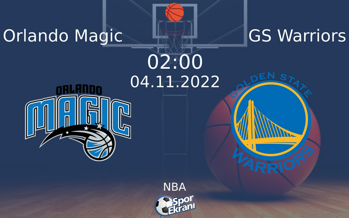 04 Kasım 2022 Orlando Magic vs GS Warriors maçı Hangi Kanalda Saat Kaçta Yayınlanacak? 04 Kasım 2022 Orlando Magic vs GS Warriors maçı Hangi Kanalda Saat Kaçta Yayınlanacak?