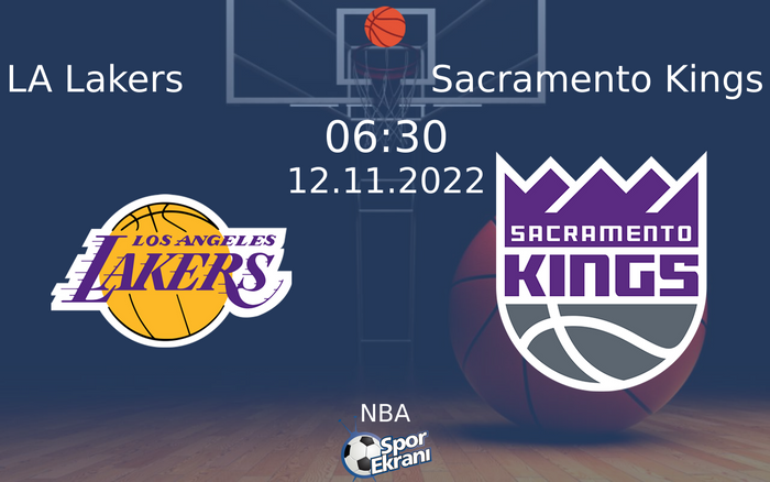 12 Kasım 2022 LA Lakers vs Sacramento Kings maçı Hangi Kanalda Saat Kaçta Yayınlanacak? 12 Kasım 2022 LA Lakers vs Sacramento Kings maçı Hangi Kanalda Saat Kaçta Yayınlanacak?