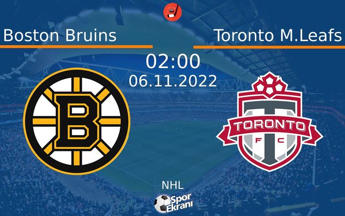 06 Kasım 2022 Boston Bruins vs Toronto M.Leafs maçı Hangi Kanalda Saat Kaçta Yayınlanacak? 06 Kasım 2022 Boston Bruins vs Toronto M.Leafs maçı Hangi Kanalda Saat Kaçta Yayınlanacak?