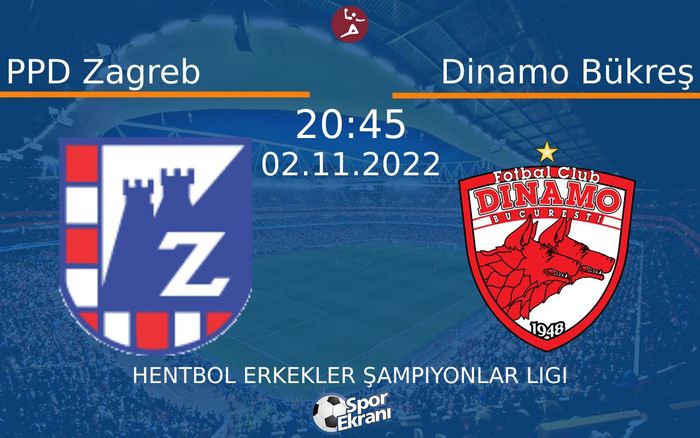 02 Kasım 2022 PPD Zagreb vs Dinamo Bükreş maçı Hangi Kanalda Saat Kaçta Yayınlanacak? 02 Kasım 2022 PPD Zagreb vs Dinamo Bükreş maçı Hangi Kanalda Saat Kaçta Yayınlanacak?