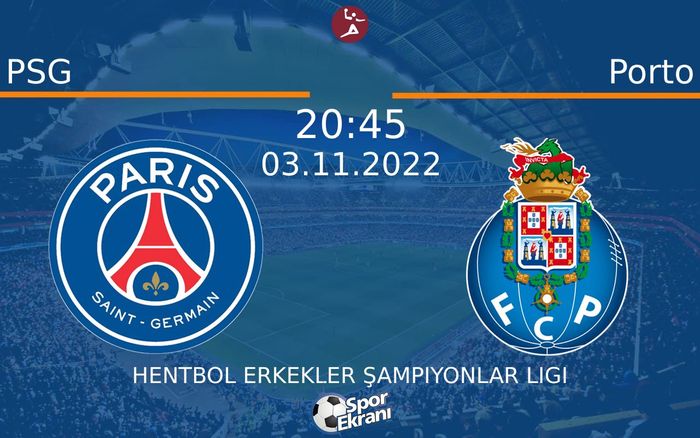 03 Kasım 2022 PSG vs Porto maçı Hangi Kanalda Saat Kaçta Yayınlanacak? 03 Kasım 2022 PSG vs Porto maçı Hangi Kanalda Saat Kaçta Yayınlanacak?