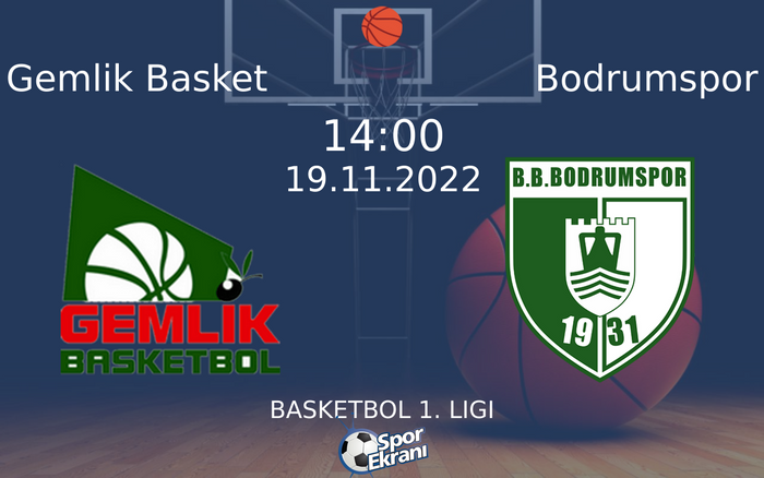 19 Kasım 2022 Gemlik Basket vs Bodrumspor maçı Hangi Kanalda Saat Kaçta Yayınlanacak? 19 Kasım 2022 Gemlik Basket vs Bodrumspor maçı Hangi Kanalda Saat Kaçta Yayınlanacak?
