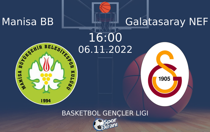 06 Kasım 2022 Manisa BB vs Galatasaray NEF maçı Hangi Kanalda Saat Kaçta Yayınlanacak? 06 Kasım 2022 Manisa BB vs Galatasaray NEF maçı Hangi Kanalda Saat Kaçta Yayınlanacak?