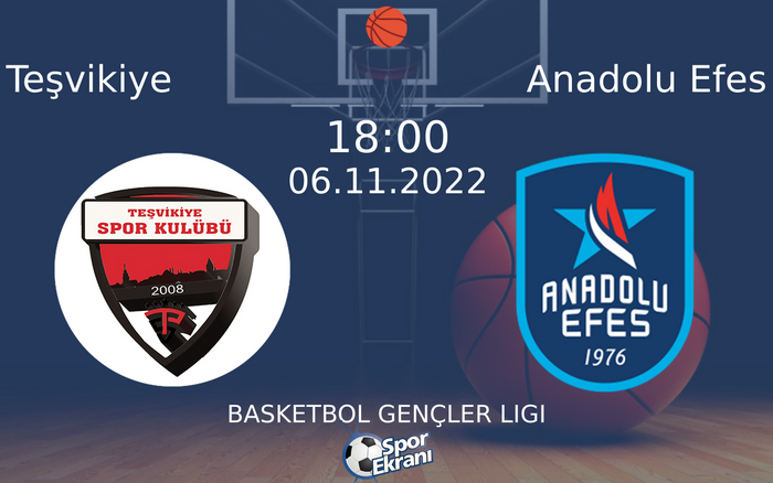 06 Kasım 2022 Teşvikiye vs Anadolu Efes maçı Hangi Kanalda Saat Kaçta Yayınlanacak? 06 Kasım 2022 Teşvikiye vs Anadolu Efes maçı Hangi Kanalda Saat Kaçta Yayınlanacak?