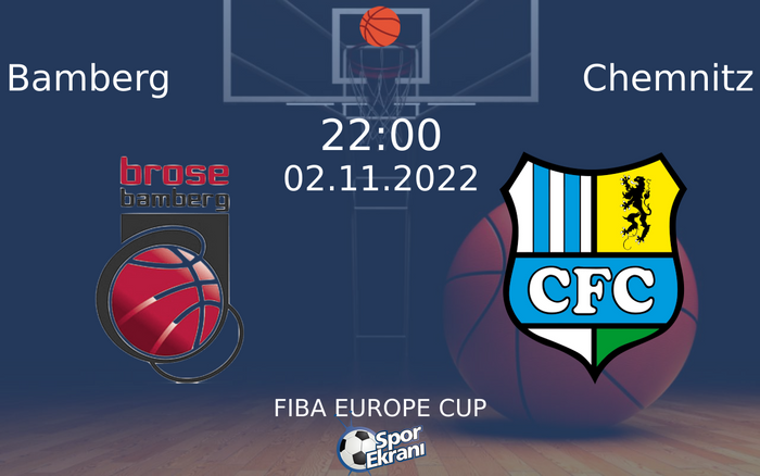 02 Kasım 2022 Bamberg vs Chemnitz maçı Hangi Kanalda Saat Kaçta Yayınlanacak? 02 Kasım 2022 Bamberg vs Chemnitz maçı Hangi Kanalda Saat Kaçta Yayınlanacak?