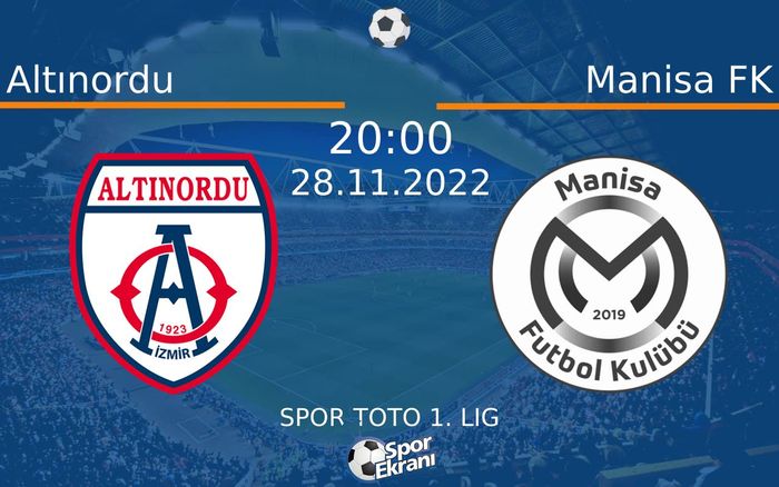 28 Kasım 2022 Altınordu vs Manisa FK maçı Hangi Kanalda Saat Kaçta Yayınlanacak? 28 Kasım 2022 Altınordu vs Manisa FK maçı Hangi Kanalda Saat Kaçta Yayınlanacak?