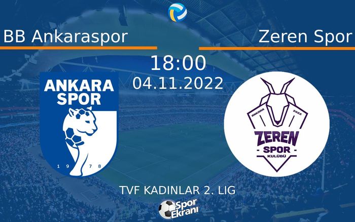 04 Kasım 2022 BB Ankaraspor vs Zeren Spor maçı Hangi Kanalda Saat Kaçta Yayınlanacak? 04 Kasım 2022 BB Ankaraspor vs Zeren Spor maçı Hangi Kanalda Saat Kaçta Yayınlanacak?