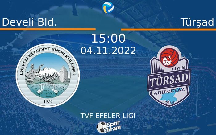 04 Kasım 2022 Develi Bld. vs Türşad maçı Hangi Kanalda Saat Kaçta Yayınlanacak? 04 Kasım 2022 Develi Bld. vs Türşad maçı Hangi Kanalda Saat Kaçta Yayınlanacak?